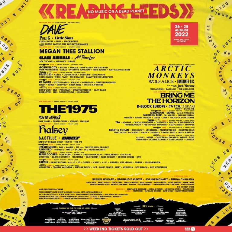 FESTIVAL NEWS The 1975 Confirmed As Headliners For Reading & Leeds